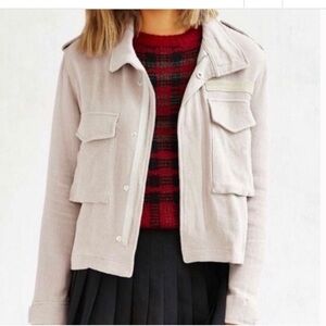 UNIF x UO Utility Linen Jacket